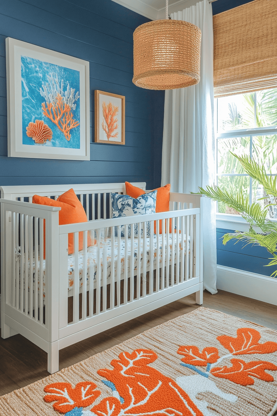 Coastal Baby Room