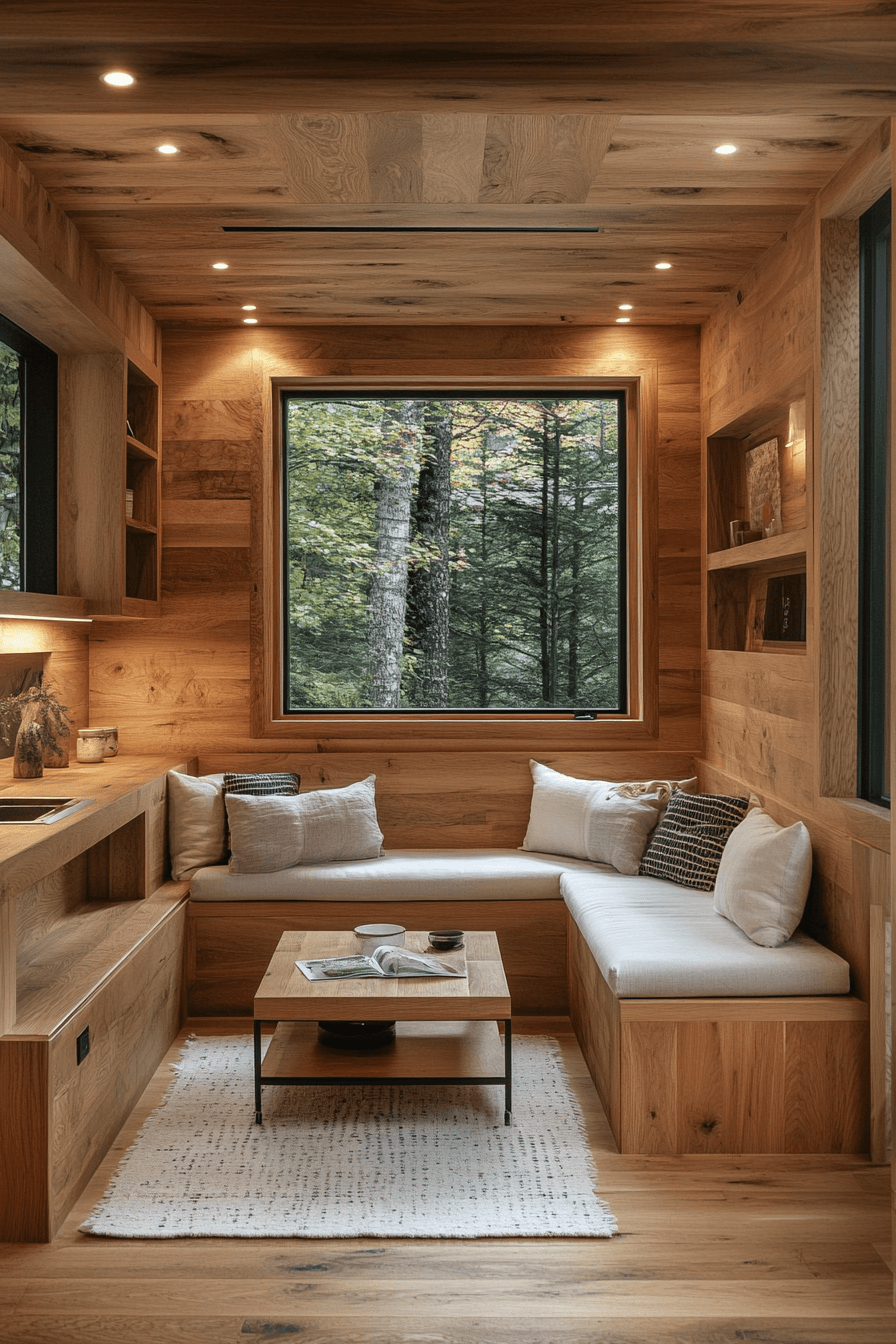 small cabin interiors