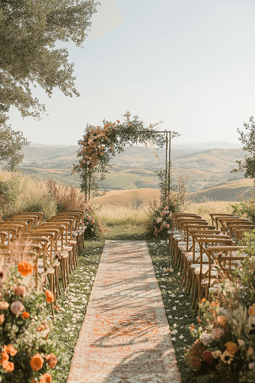 boho rustic wedding decor