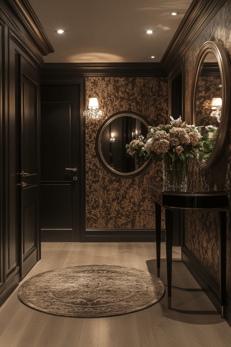 Small apartment entrance