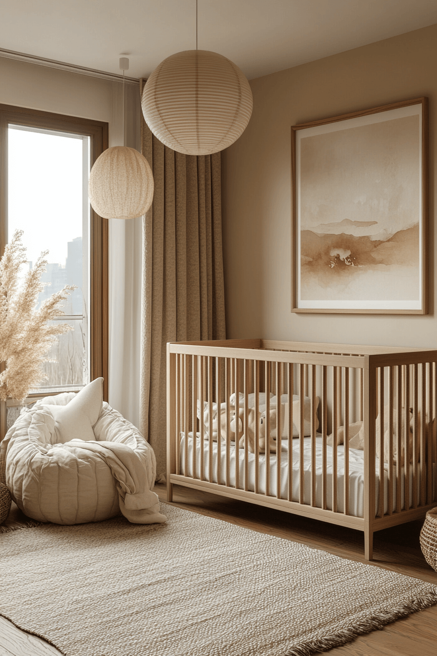 Modern Minimalist Baby Room