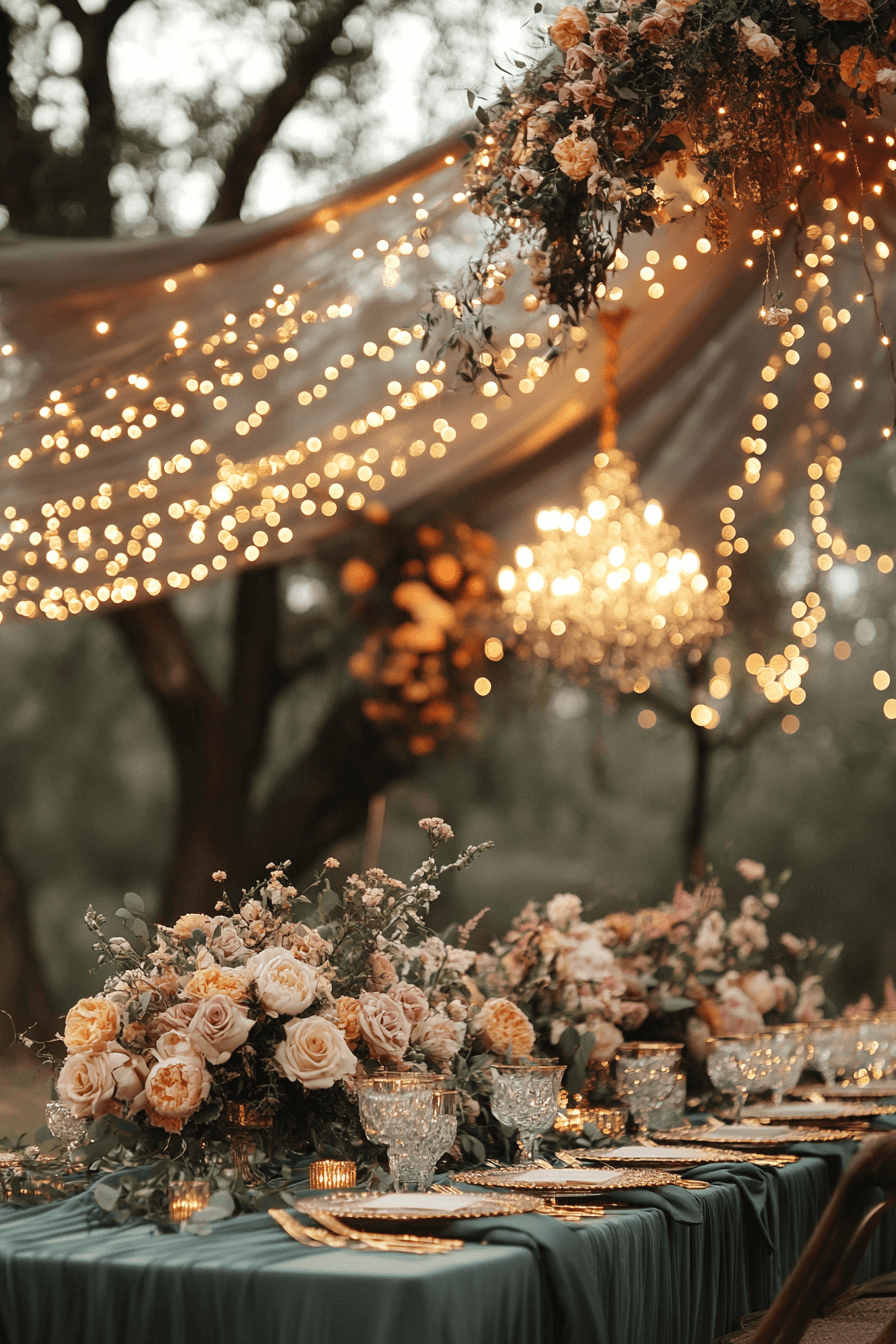 boho rustic wedding decor