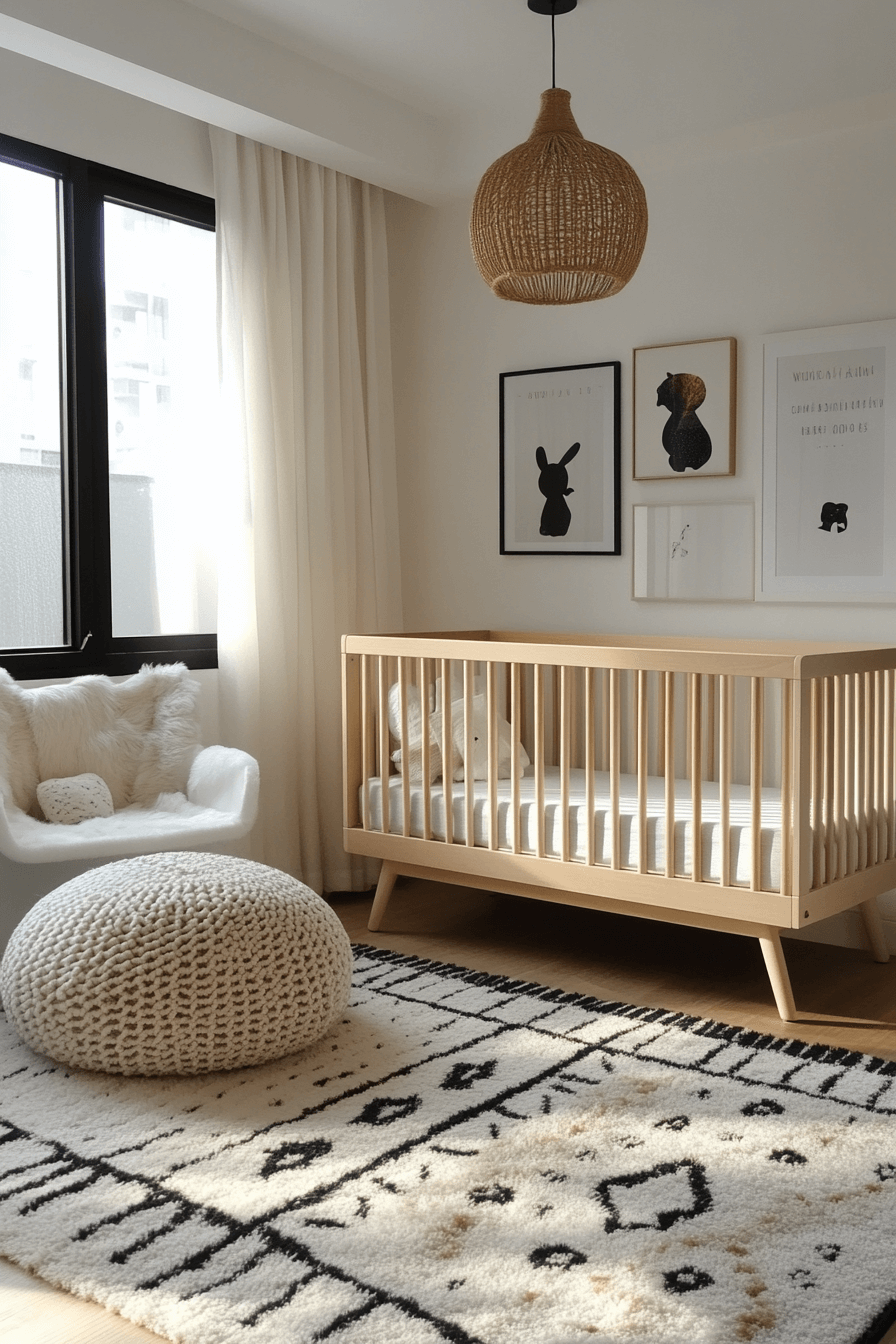 Modern Minimalist Baby Room