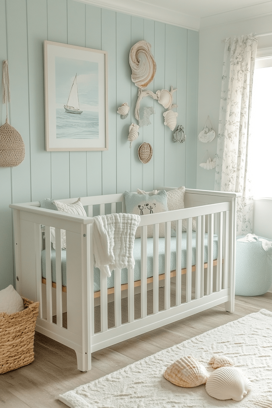 Coastal Baby Room