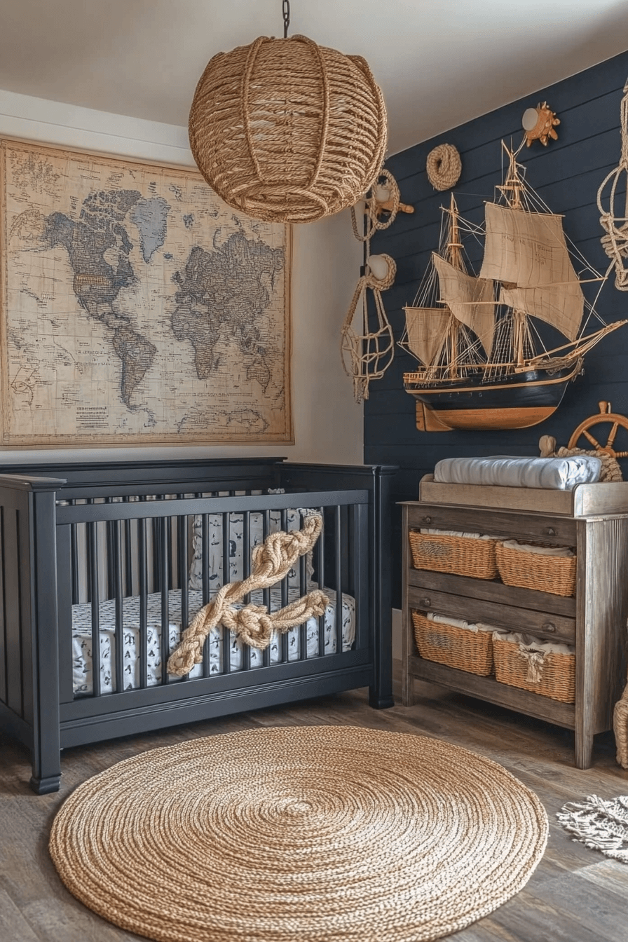 Coastal Baby Room