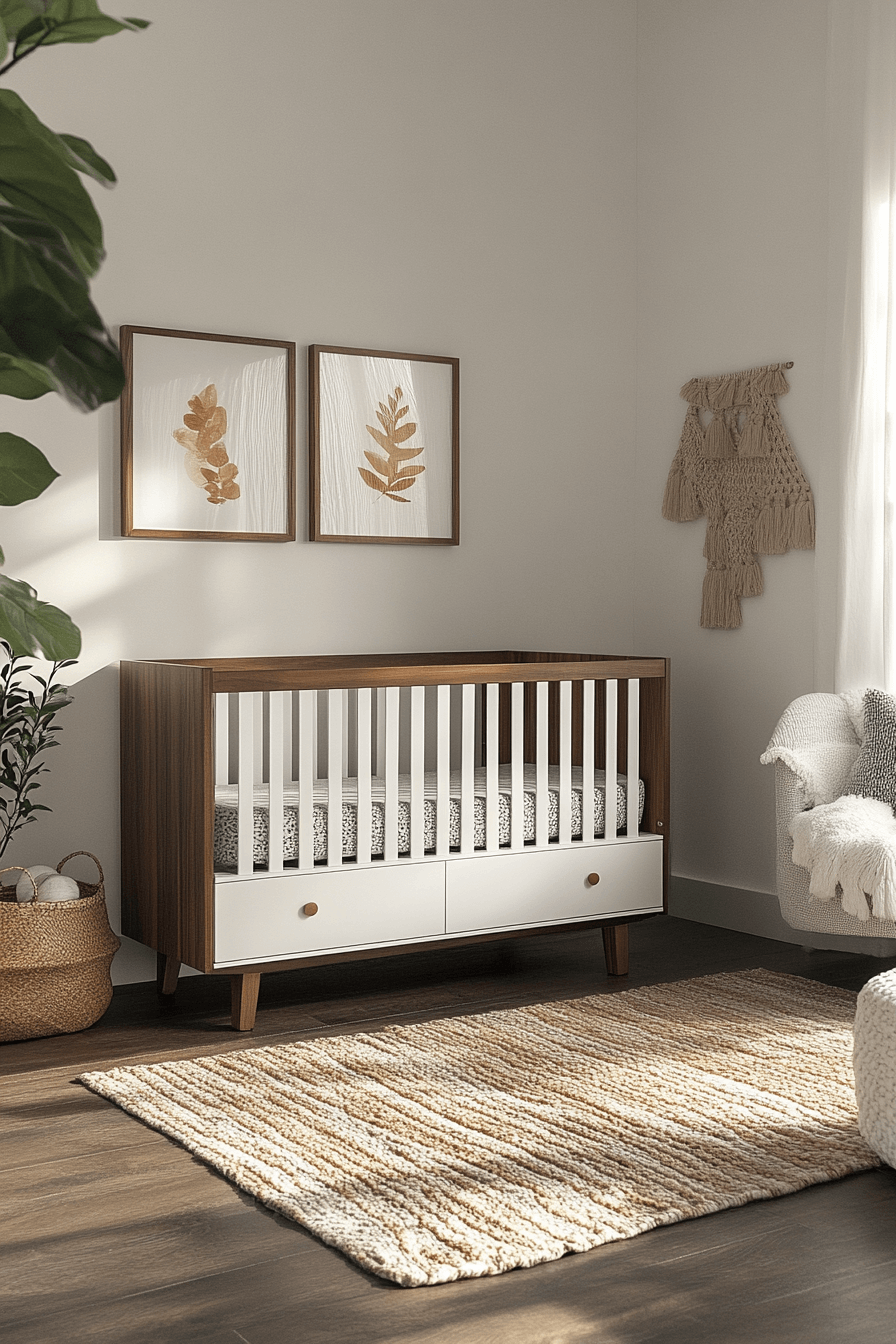 Modern Minimalist Baby Room