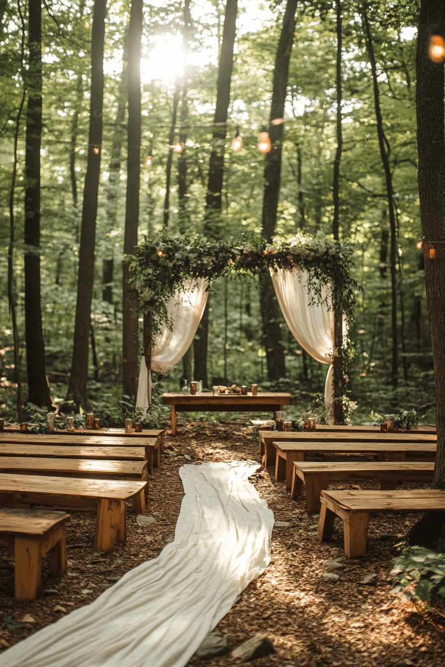 boho rustic wedding decor