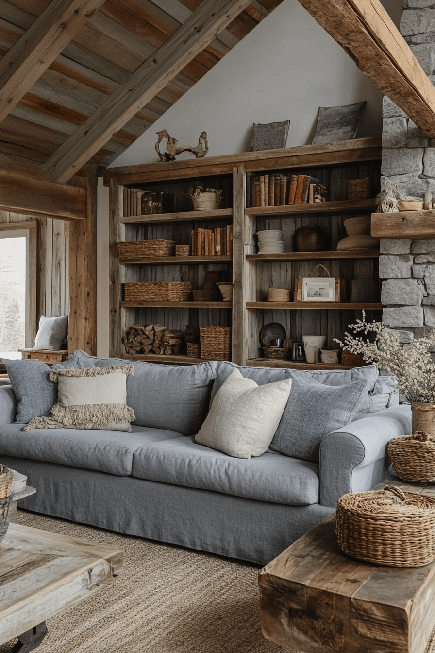 Grey couch aesthetic