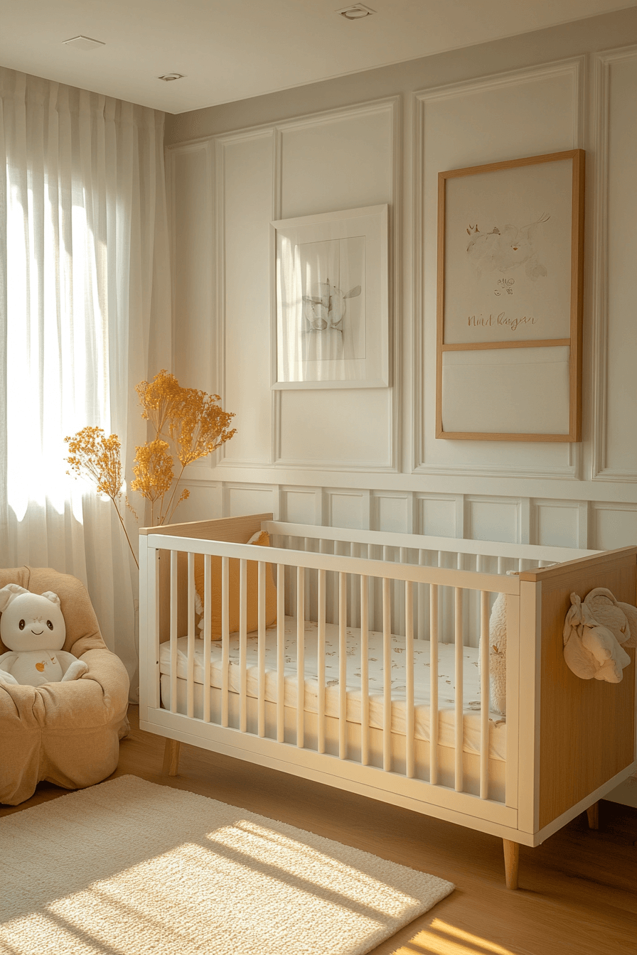 Modern Minimalist Baby Room