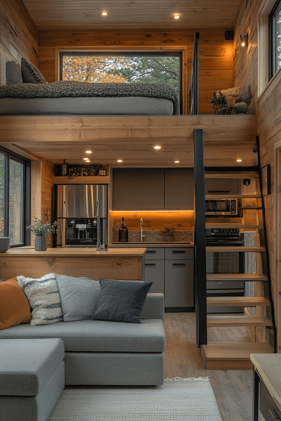 Tiny Cabins Interiors