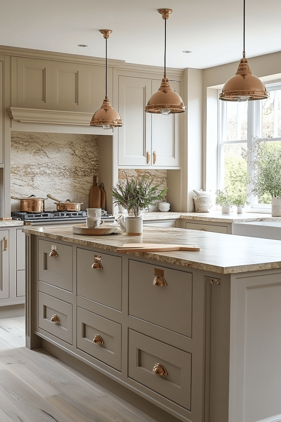 moody farmhouse kitchen