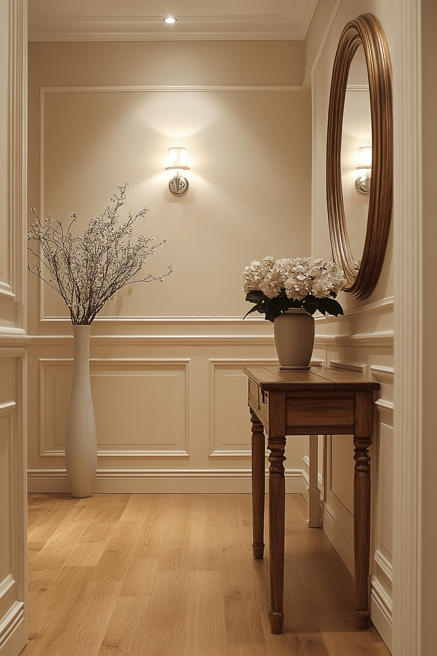 Small apartment entrance