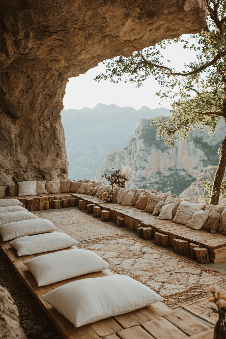 boho rustic wedding decor