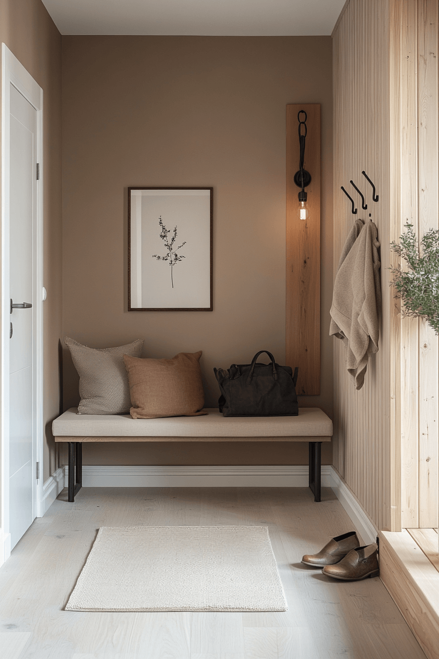 Small apartment entrance