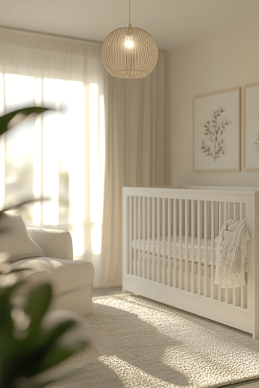 Modern Minimalist Baby Room