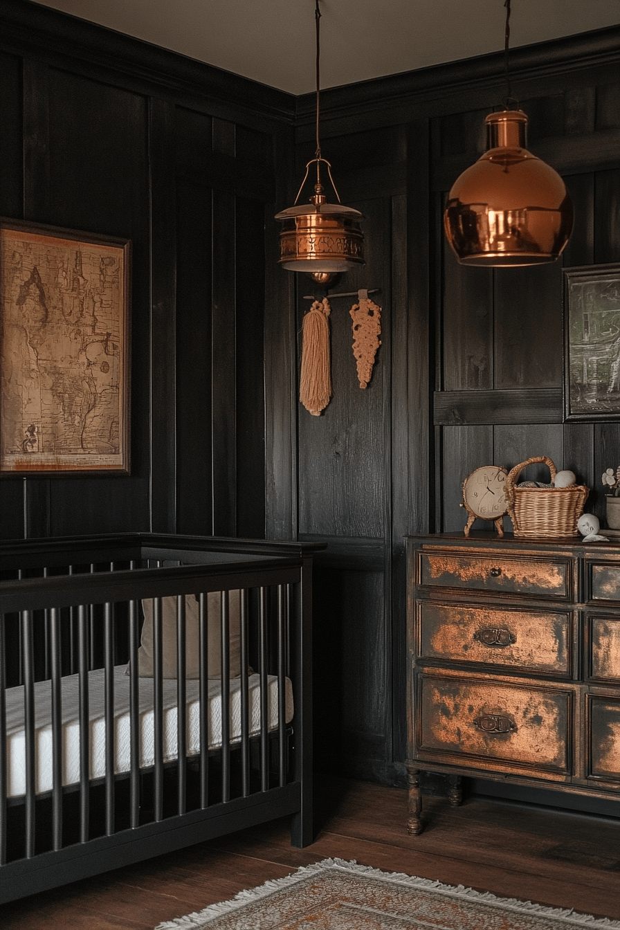Industrial Chic Baby Room
