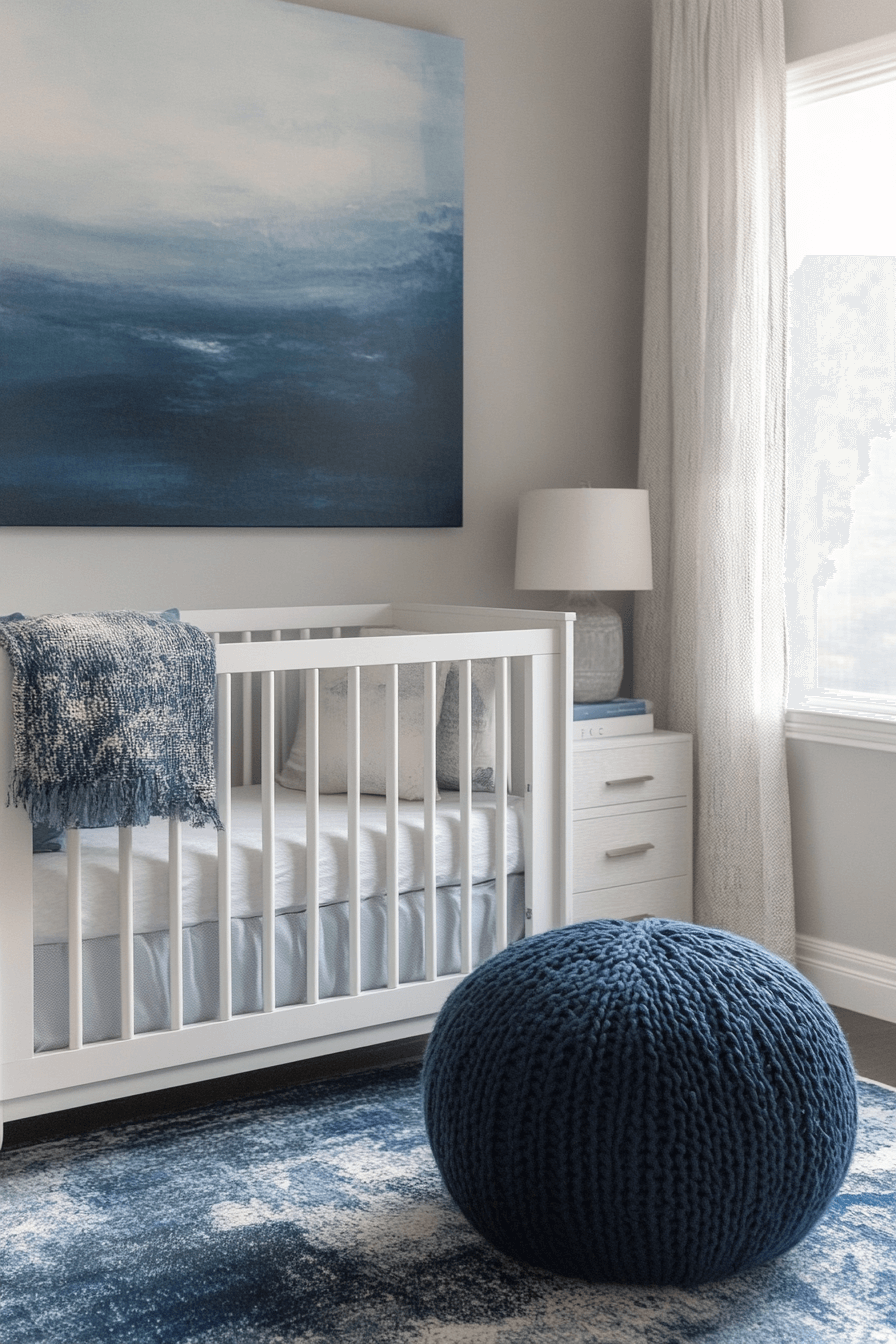 Coastal Baby Room