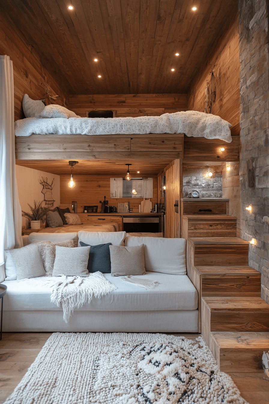 Tiny Cabins Interiors