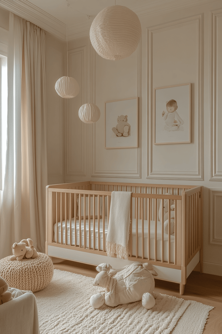 Modern Minimalist Baby Room