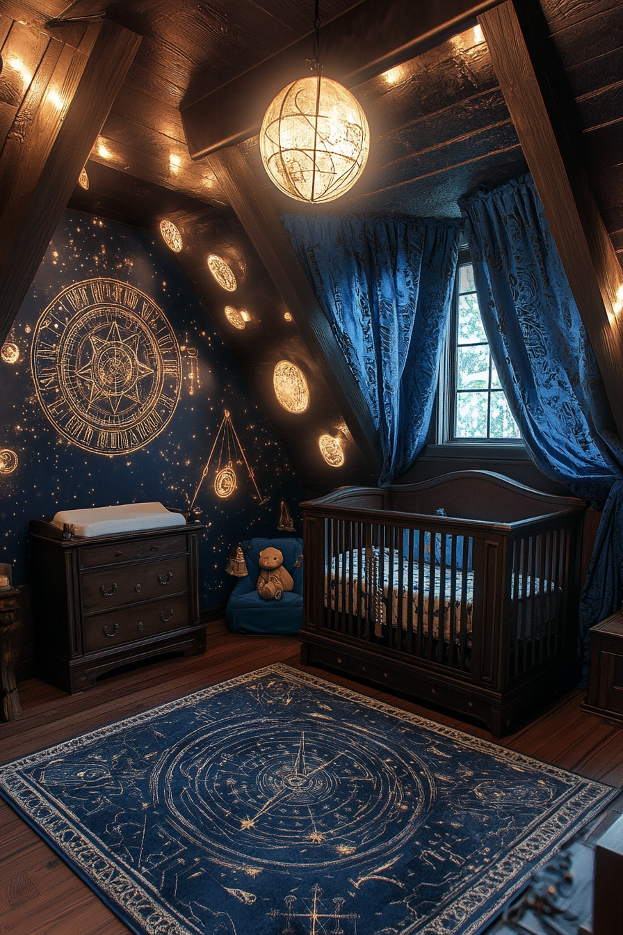 Whimsical Fantasy Baby Room