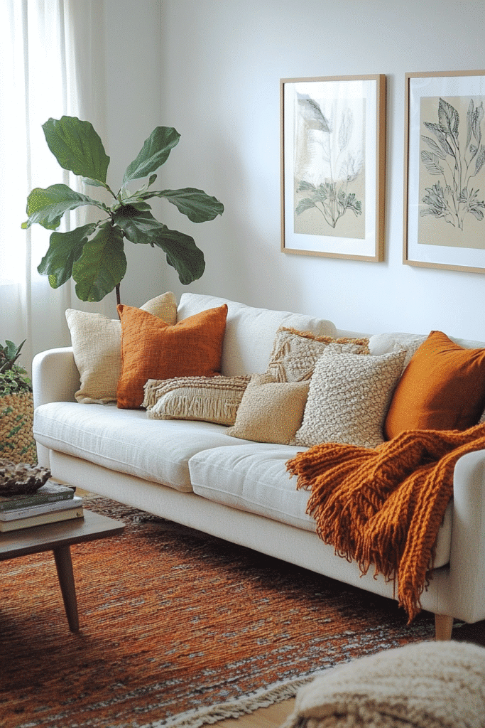29 Boho Mid Century Modern Living Room Ideas For A Perfectly Eclectic ...