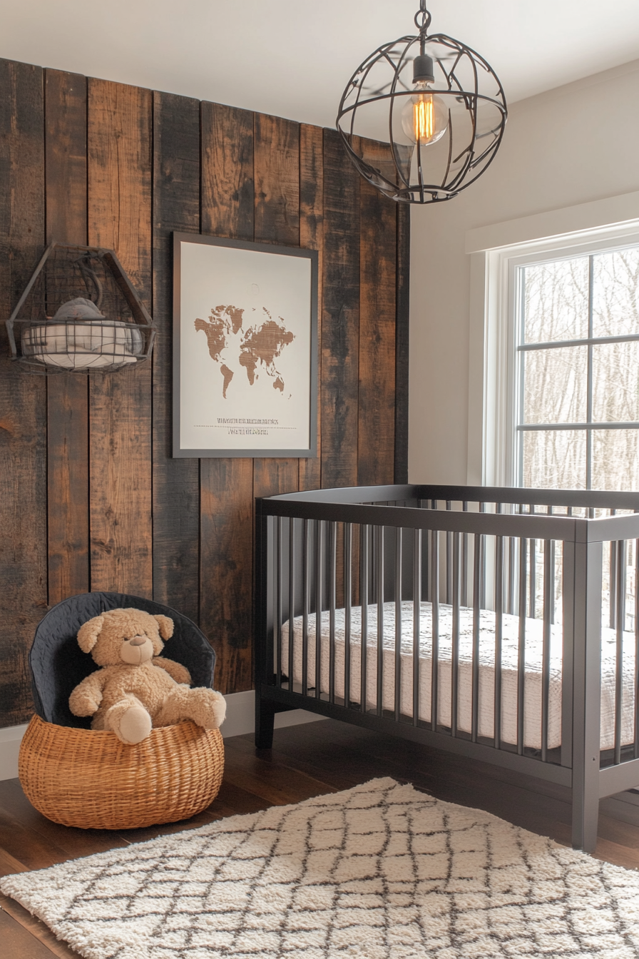Industrial Chic Baby Room