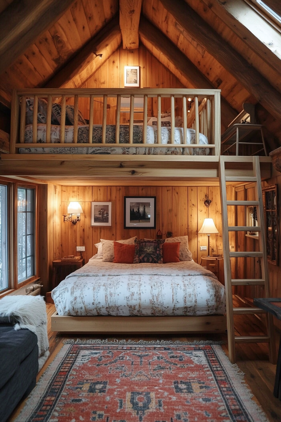 small cabin interiors