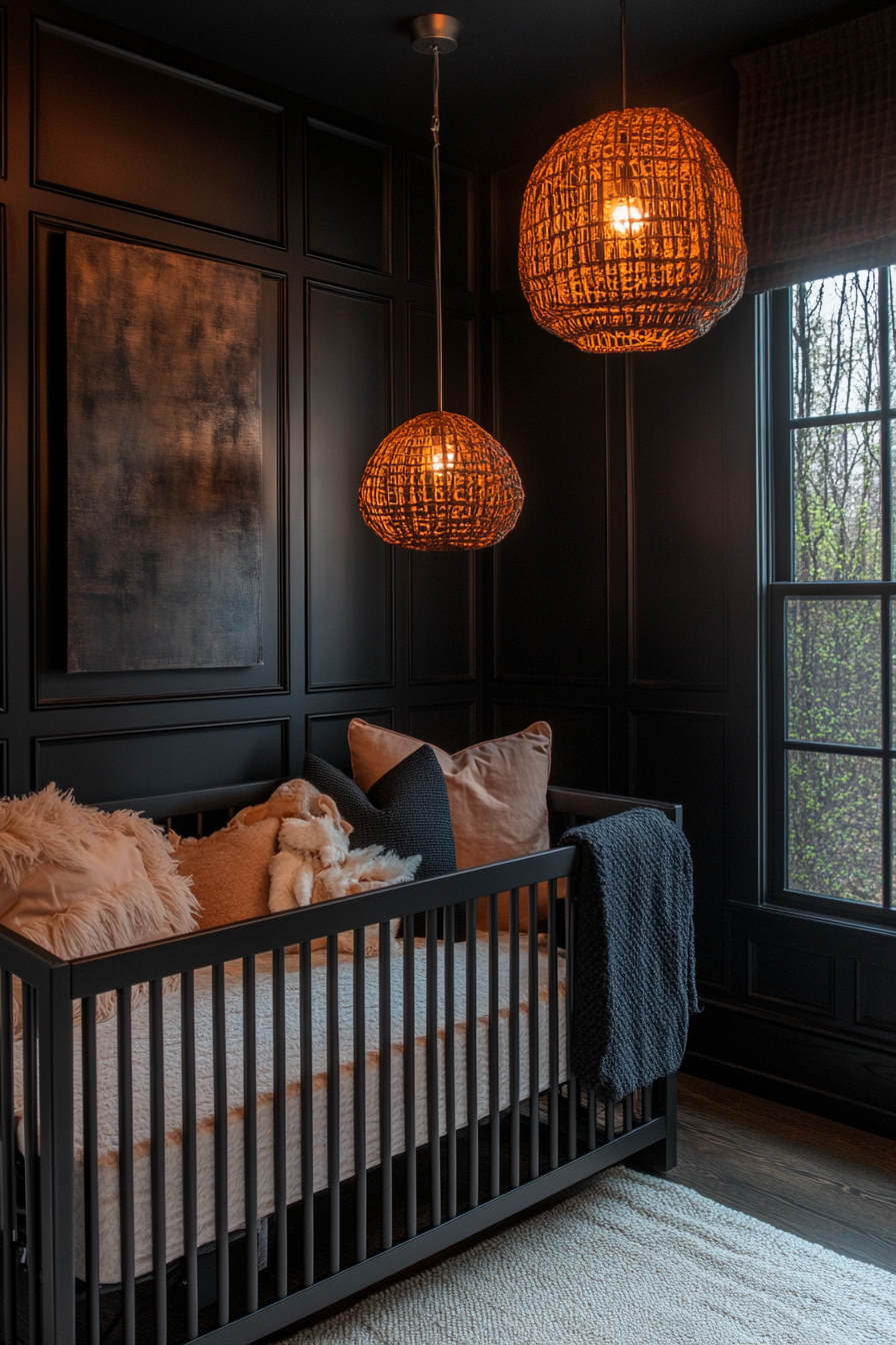 Industrial Chic Baby Room