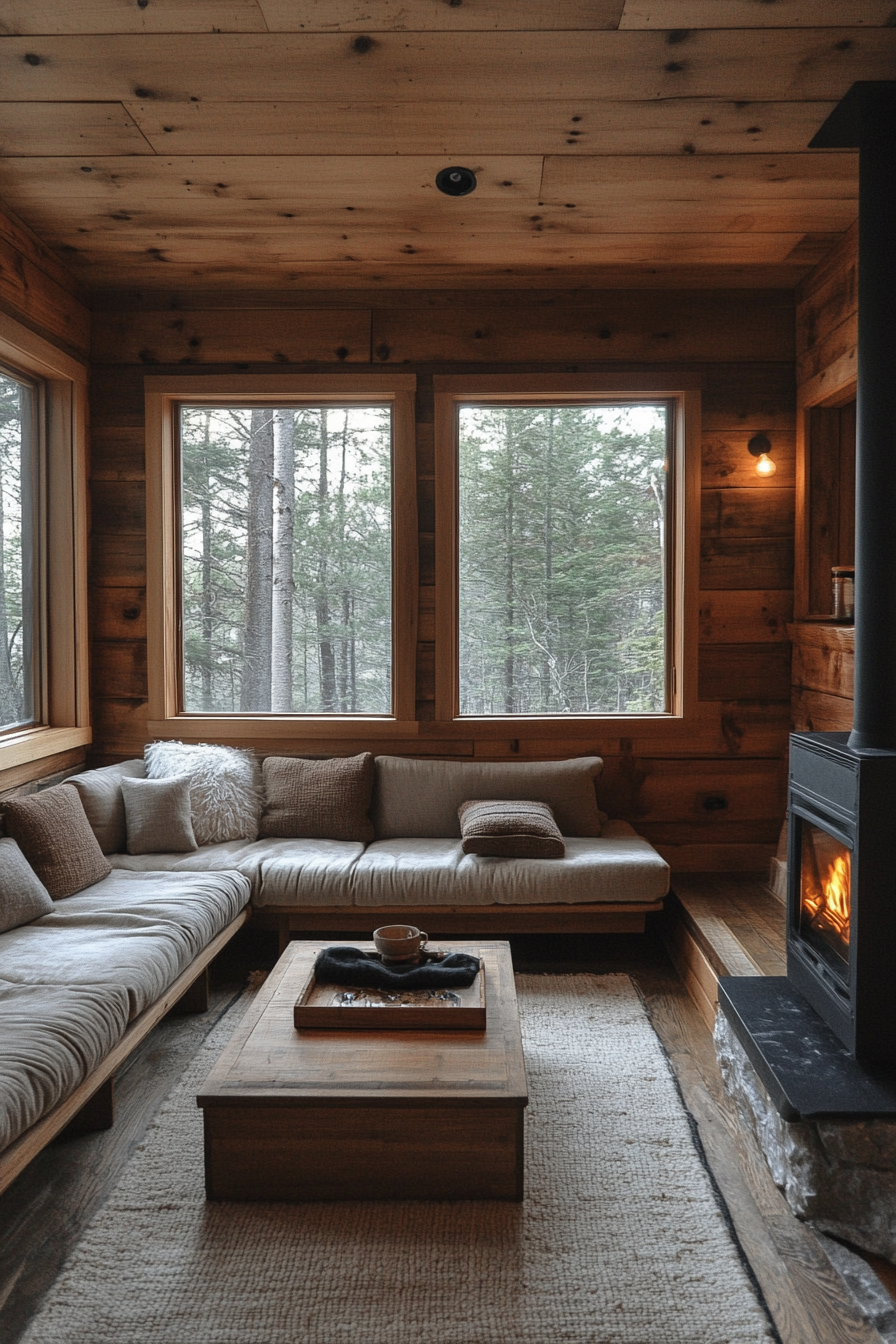 small cabin interiors