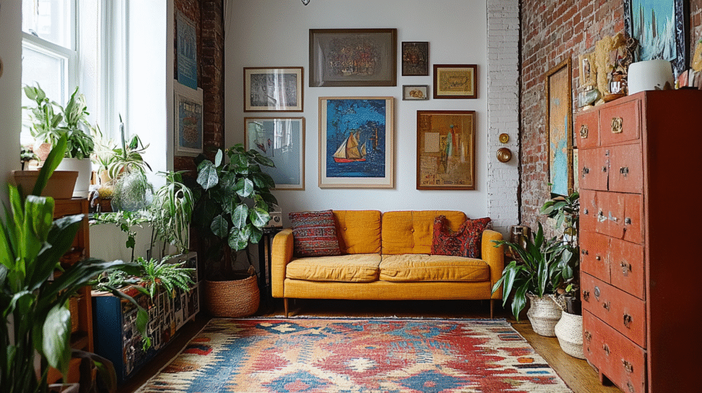 Small apartment entrance