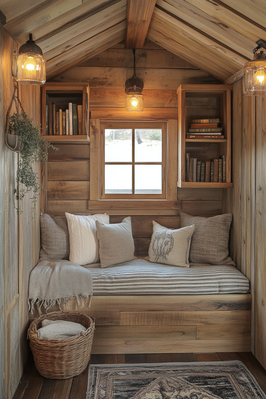 Tiny Cabins Interiors