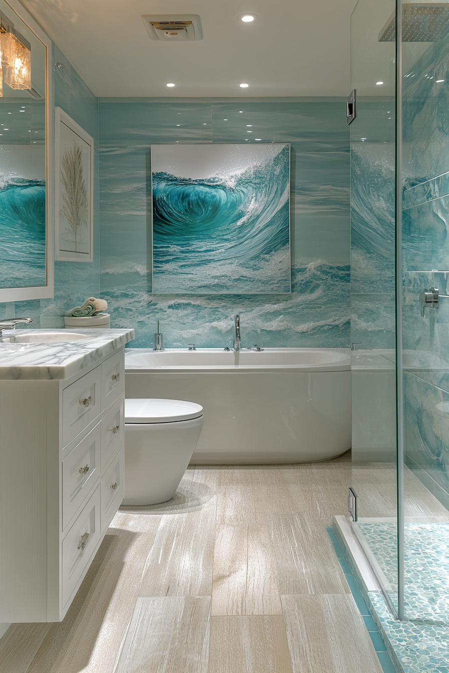 coastal bathroom
