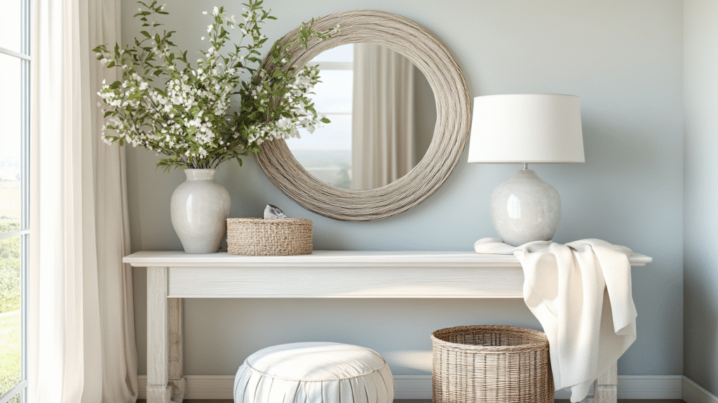 neutral spring home decor ideas