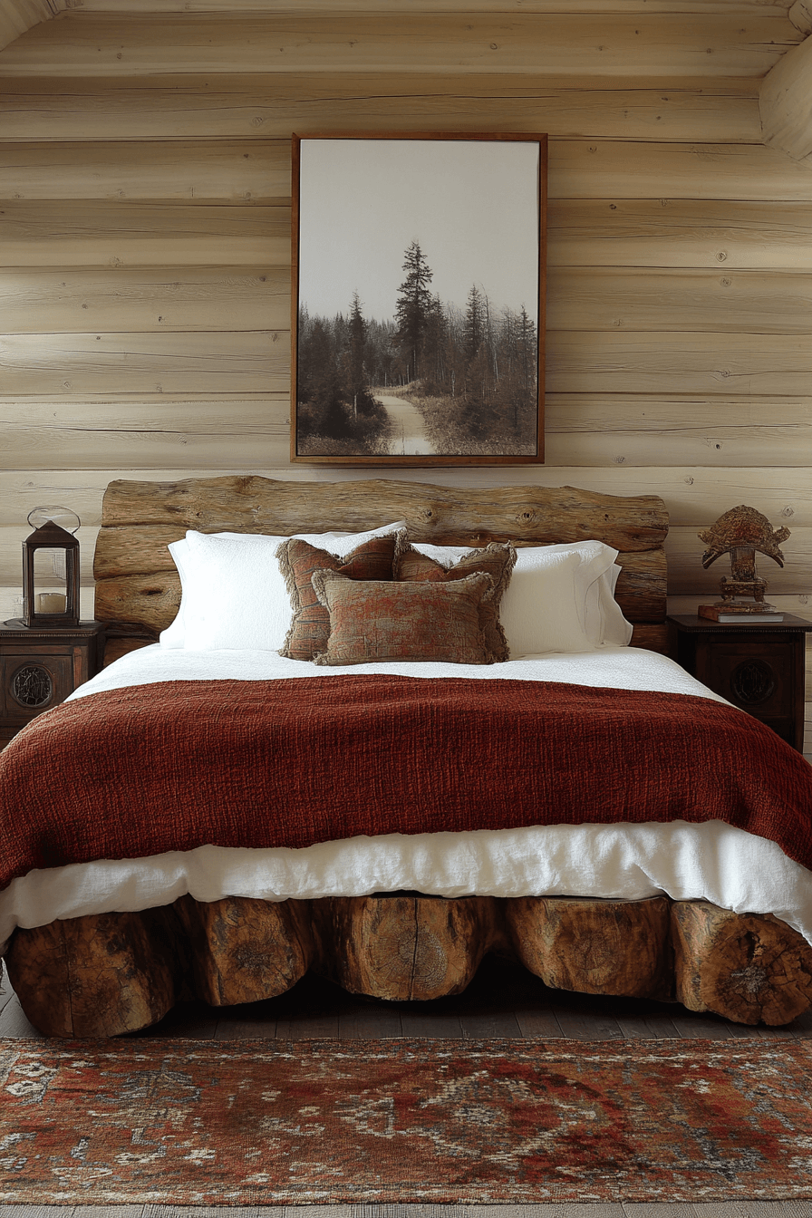 29 Old Cabin Interior Bedroom Looks That Blend Heritage and Heart old cabin interior bedroom
