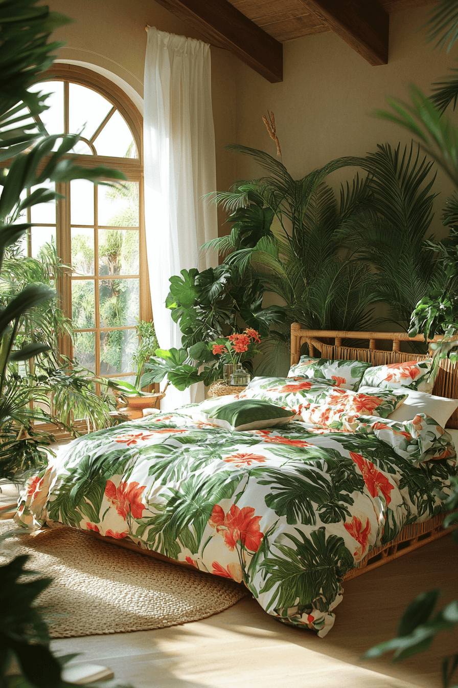 29 Botanical Bedrooms That Mix Organic Beauty with Modern Design botanical bedrooms
