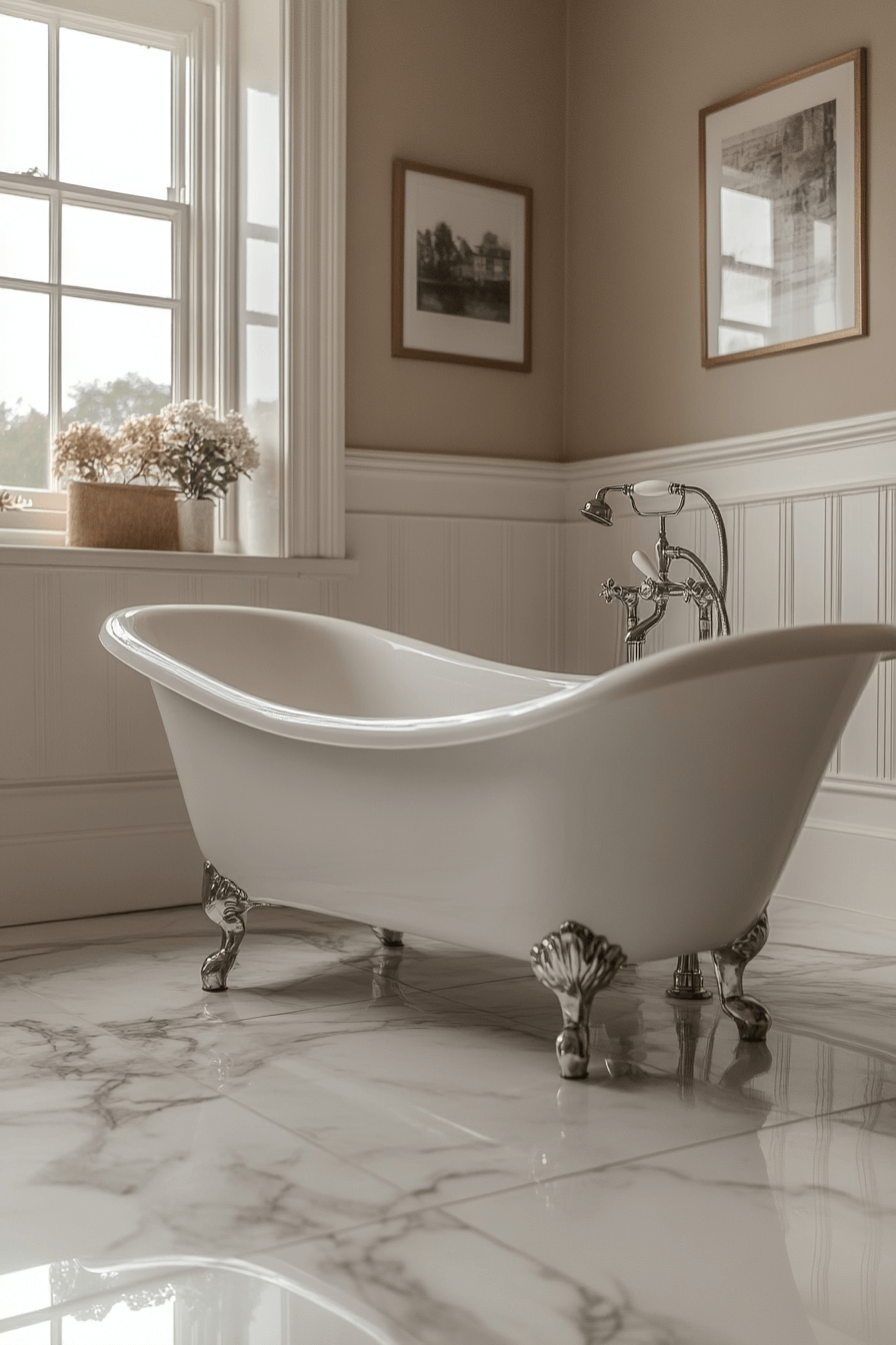 29 Modern Victorian Bathroom Ideas That Celebrate Ornate Details modern victorian bathroom