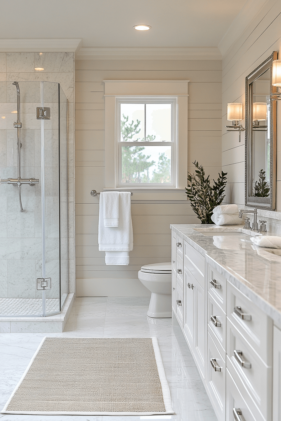 coastal cottage bathroom