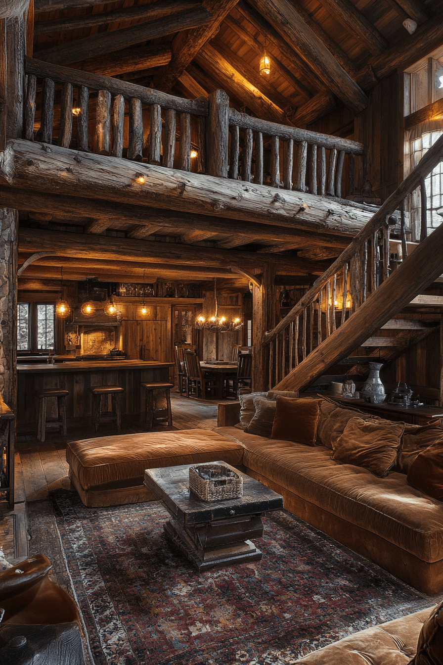 29 Old Cabin Interior Styles to Create Your Dream Hideaway old cabin interior