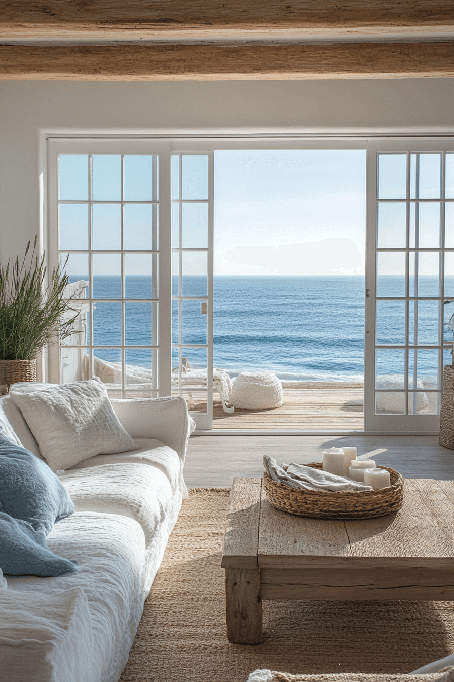 tropical living room