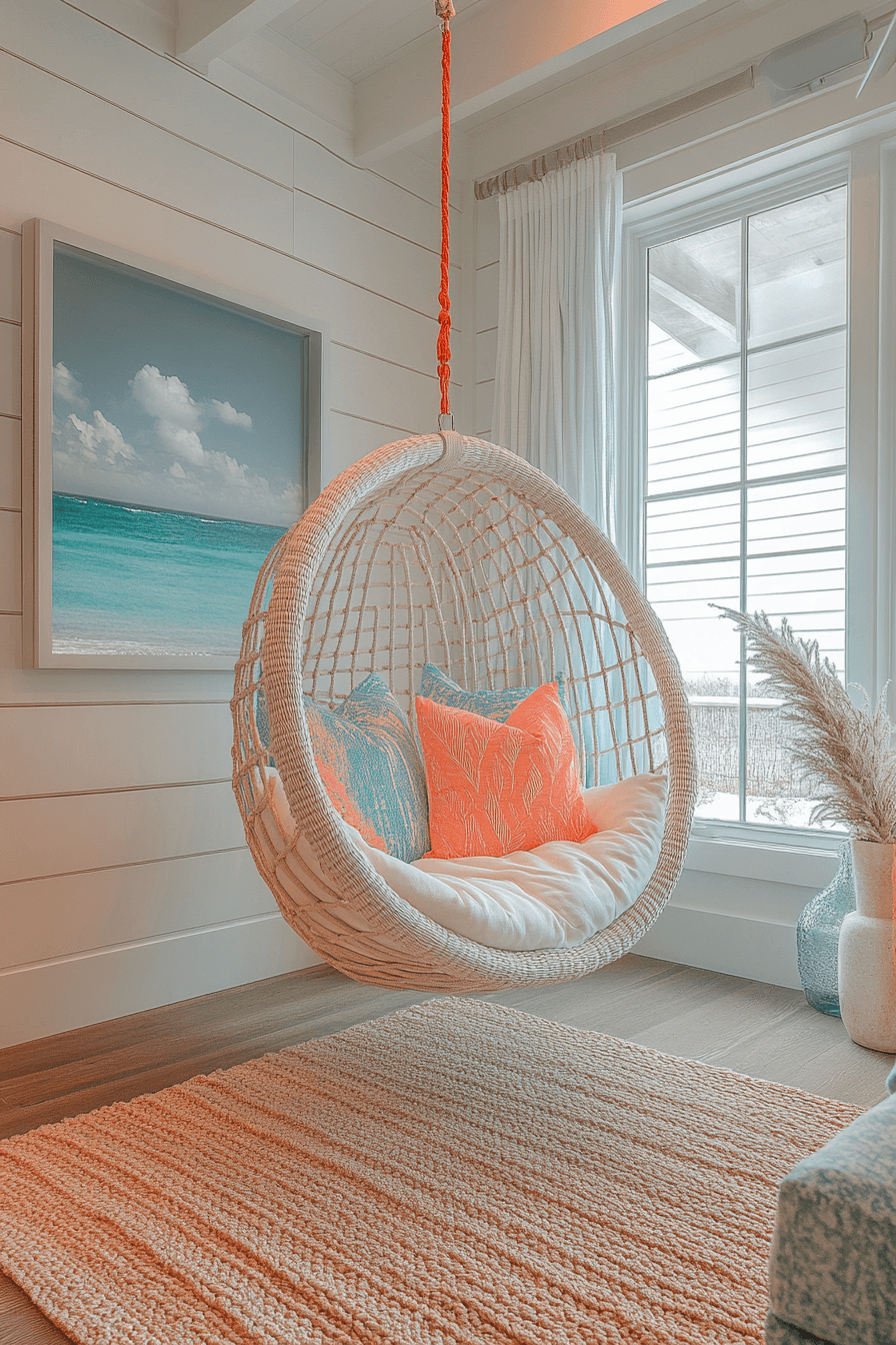 coastal cottage living room