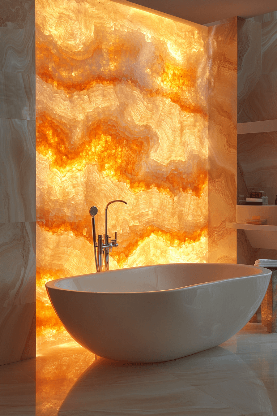 stone wall interior