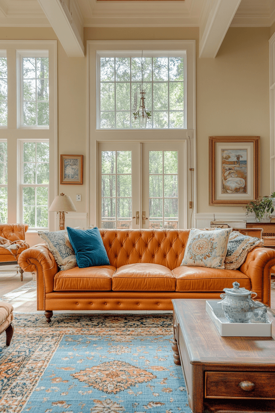 brown living room decorating ideas