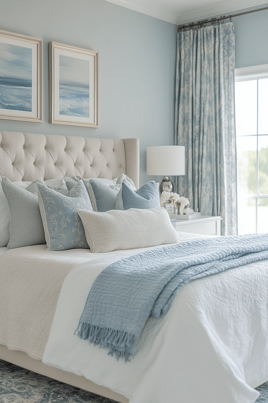 coastal cottage bedroom