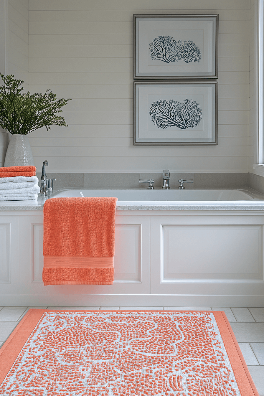 coastal cottage bathroom