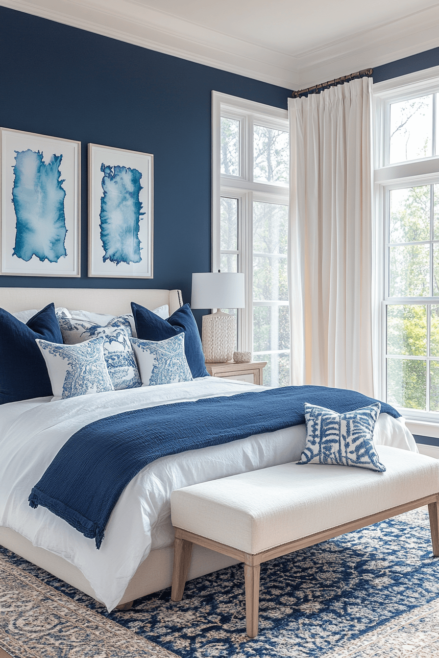 coastal cottage bedroom
