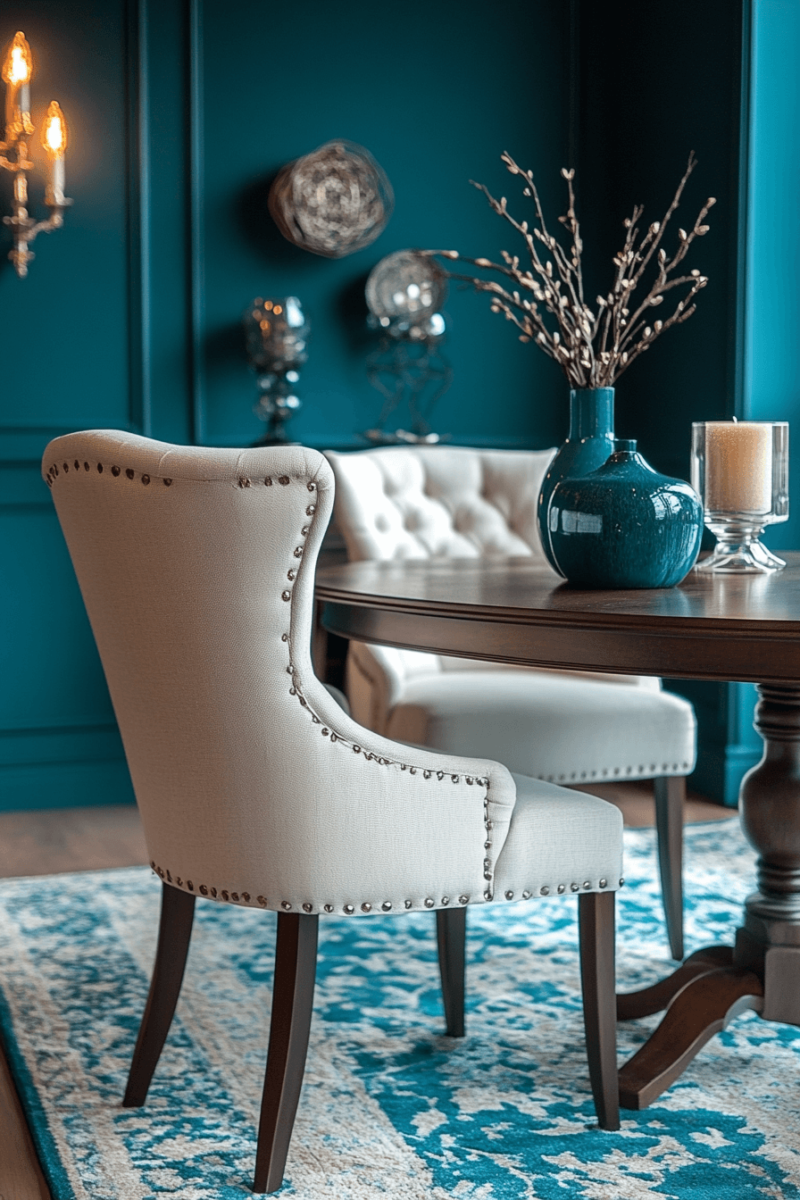 modern victorian dining room