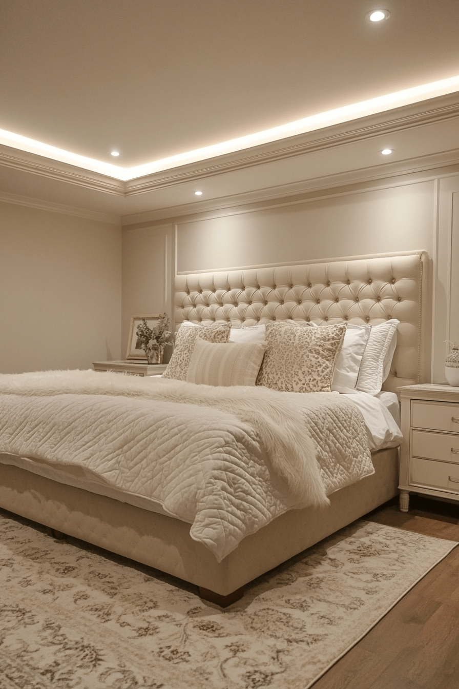 modern victorian bedroom