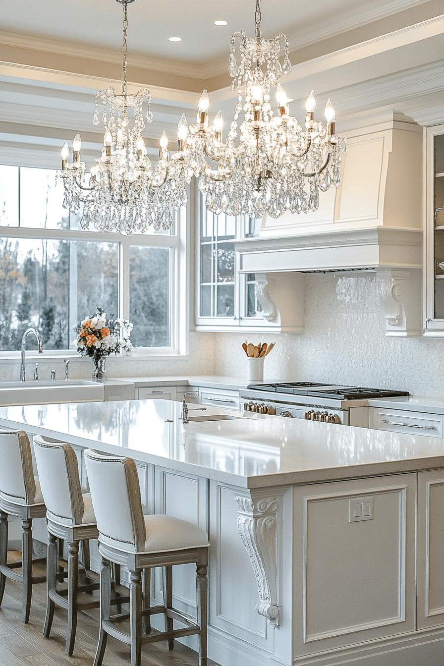 modern victorian kitchen