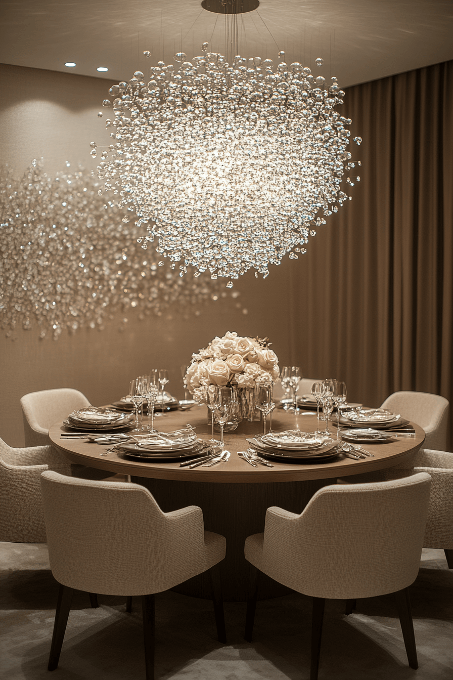modern victorian dining room