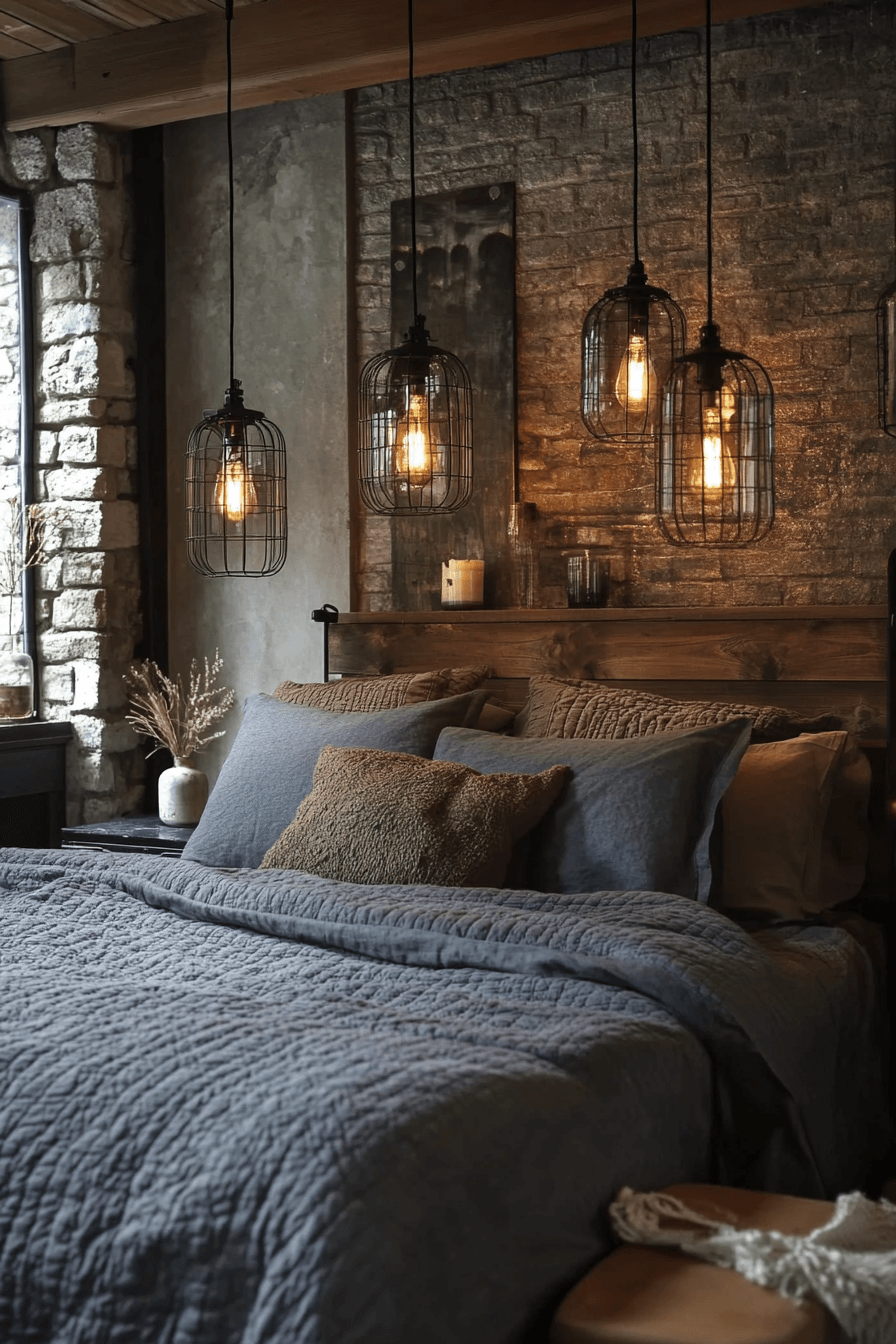 industrial bedroom design